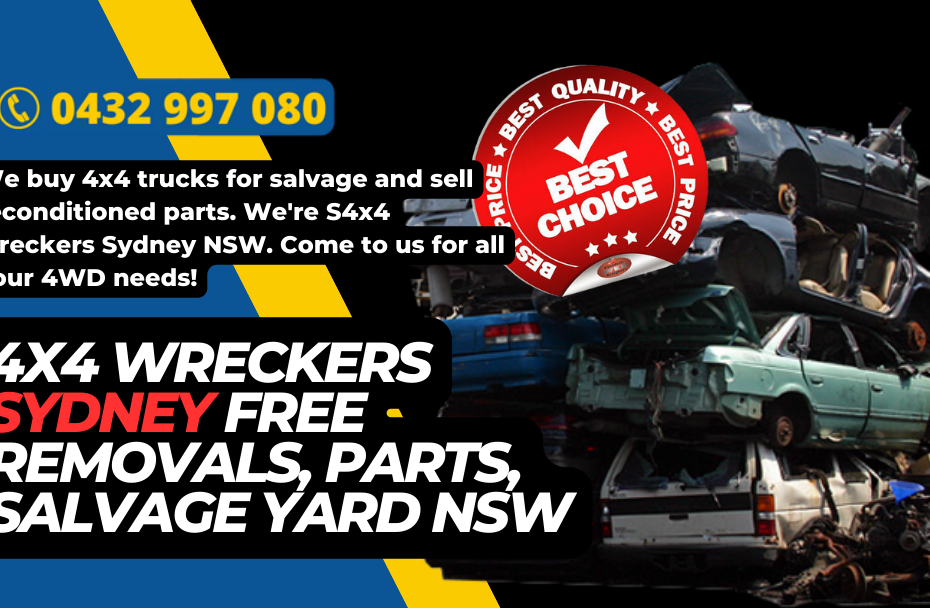 4x4 wreckers Sydney Free removals, parts, Salvage yard NSW
