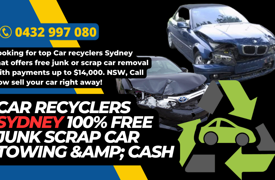 Car recyclers Sydney 100% free junk scrap car towing & cash