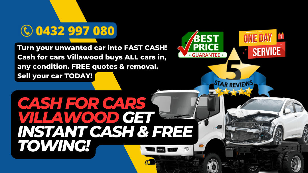 Cash for cars Villawood Get INSTANT CASH & FREE TOWING!